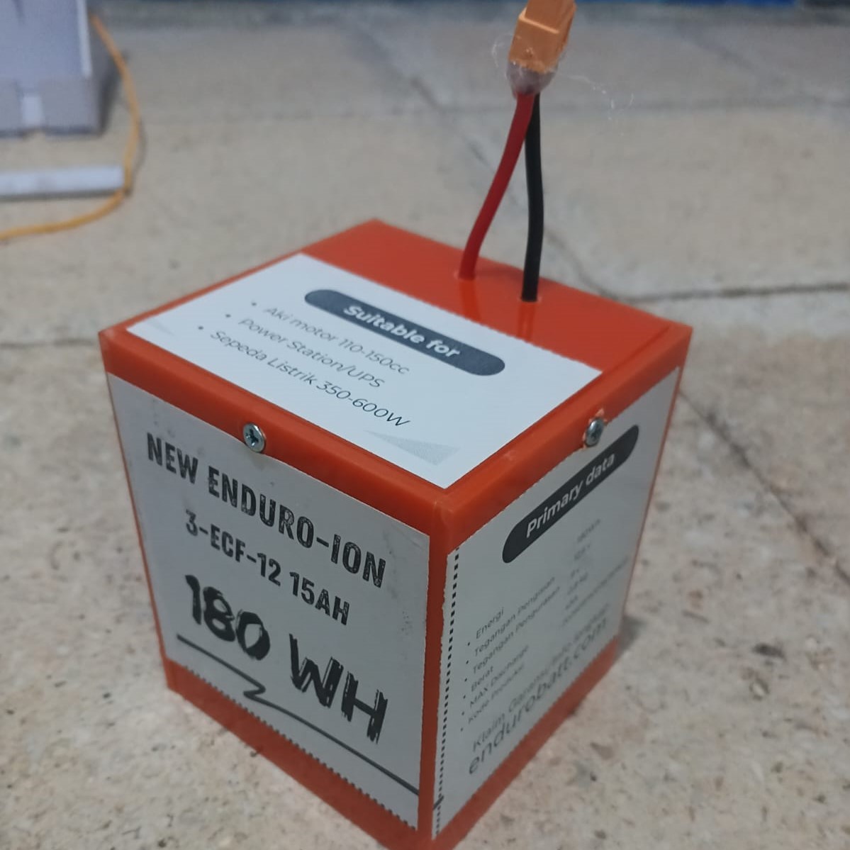 Enduro-ION 12V 15Ah 180Wh