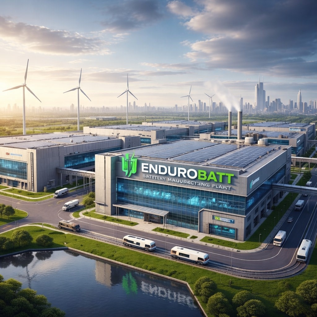Produksi baterai lithium Endurobatt